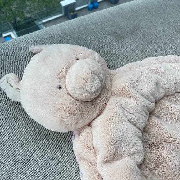 Pottery Barn plush pig play mat - Picture 3 of 3